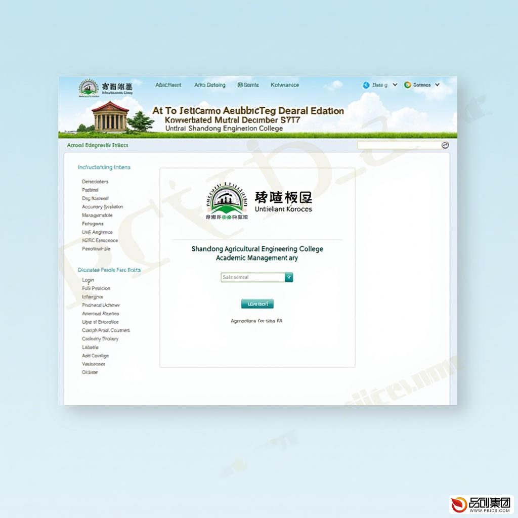 山东农业工程学院教务管理系统全面解析
