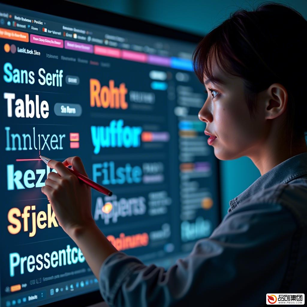 UI设计中的常用字体：打造视觉盛宴的关键元素
