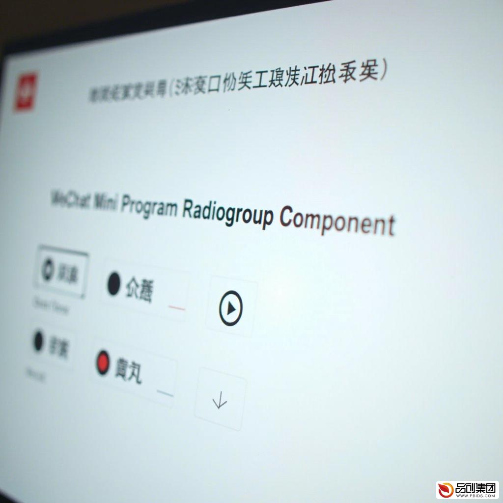 微信小程序中的Radiogroup组件深度解析