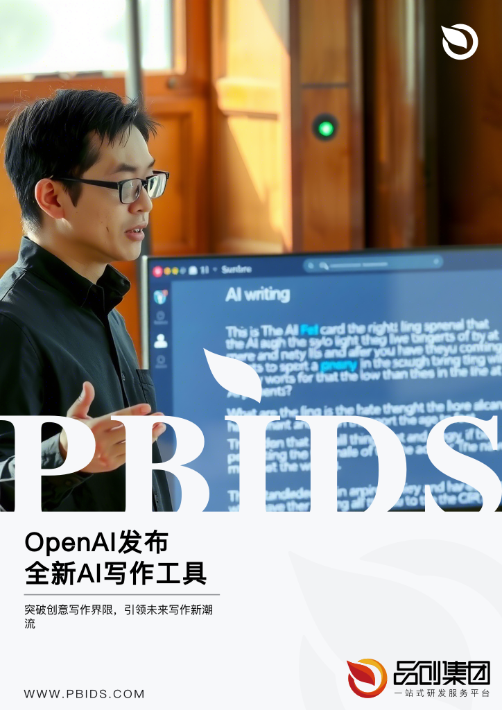 OpenAI发布全新AI写作工具