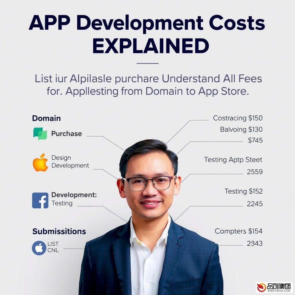 APP开发价格全解析:从域名到上架,一文读懂所有费用