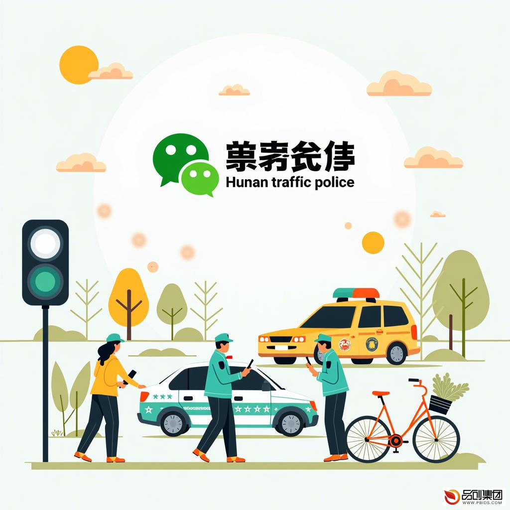 湖南交警微信公众号：交通安全的守护者与创新服务的前沿
