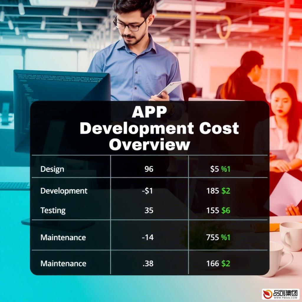 APP开发价格一览表:全面解析APP开发成本