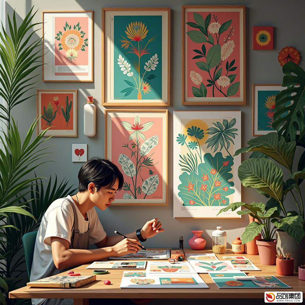 视觉设计与平面设计的交融:创造视觉盛宴的艺术之旅