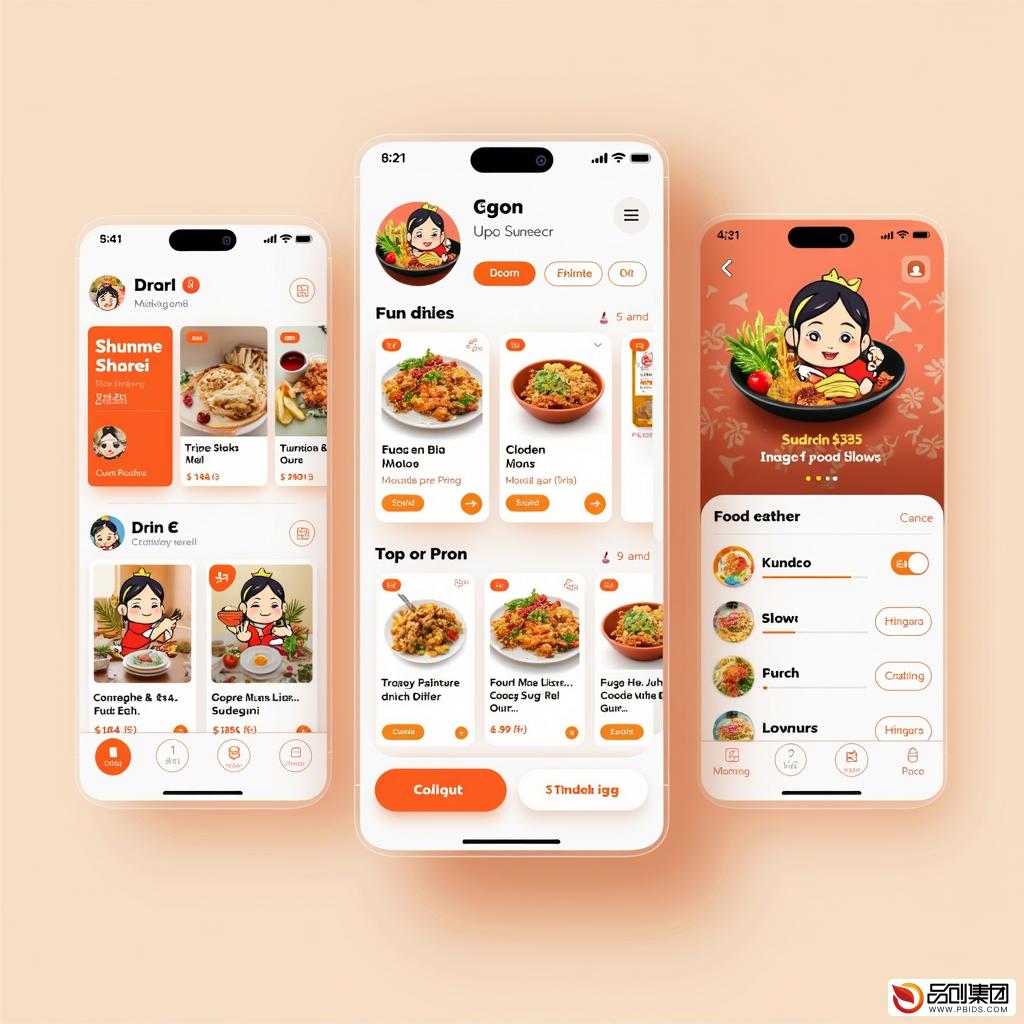 美食UI界面设计：打造令人垂涎的视觉盛宴
