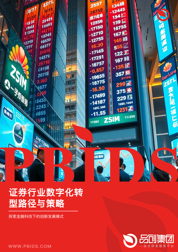 证券行业数字化转型路径与策略